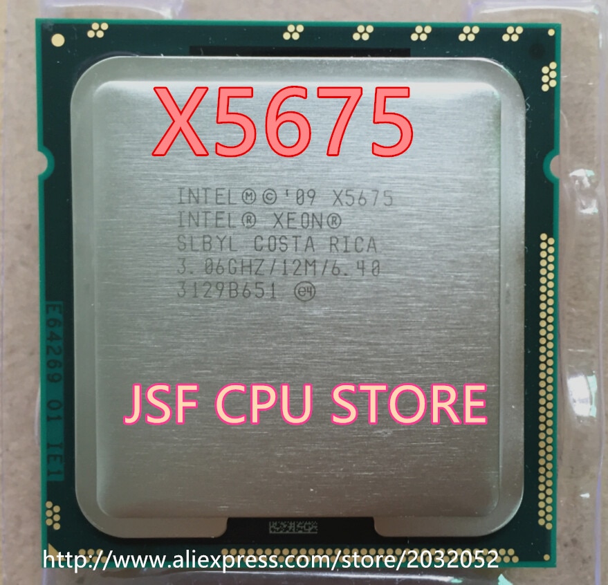  X5675 x 5675 CPU μ, 6 ھ, 3.06Ghz, L3 = 12..